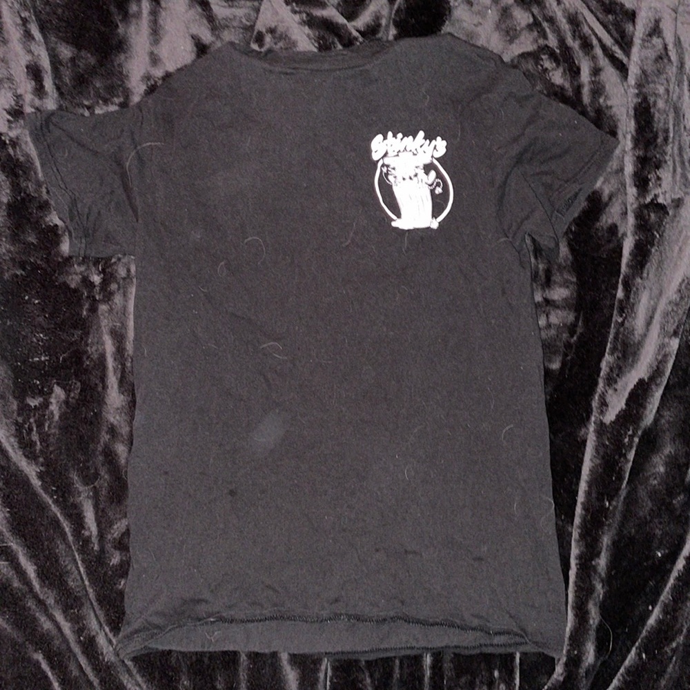 Street wear A-Lab Stinky's Black T-Shirt